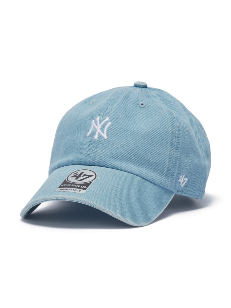 【NEWERA(ニューエラ)】47CLEANUPMLBDENIMキャップ6501レディース