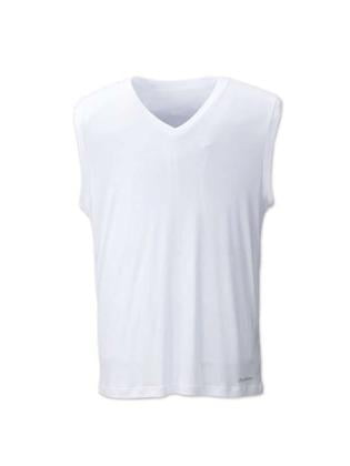 【Phiten(ファイテン)】Vネックスリーブレス肌着メンズ