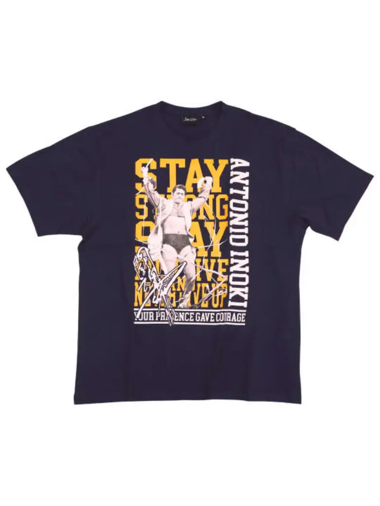 INOKIISMアントニオ猪木半袖TシャツB＊カタログ商品大きいサイズ
