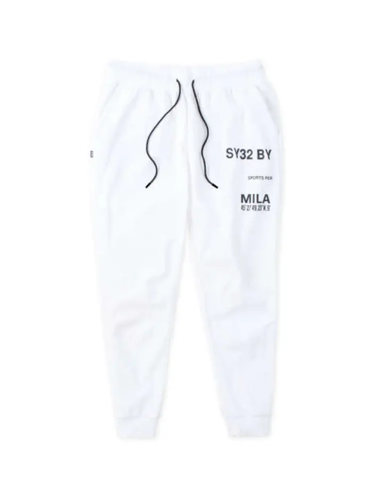 【SY32bySWEETYEARS】ニューロゴスウェットパンツ＊カタログ商品大きいサイズ
