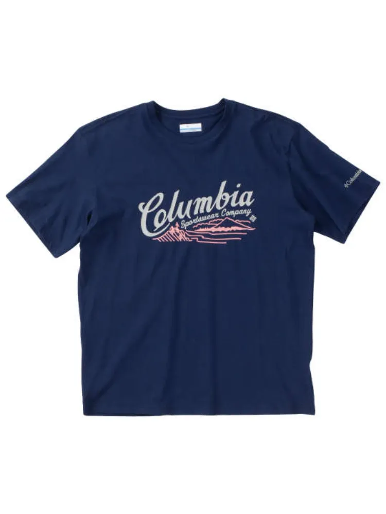【Columbia(コロンビア)】ロッカウェイリバーグラフィック半袖Tシャツ＊カタログ商品