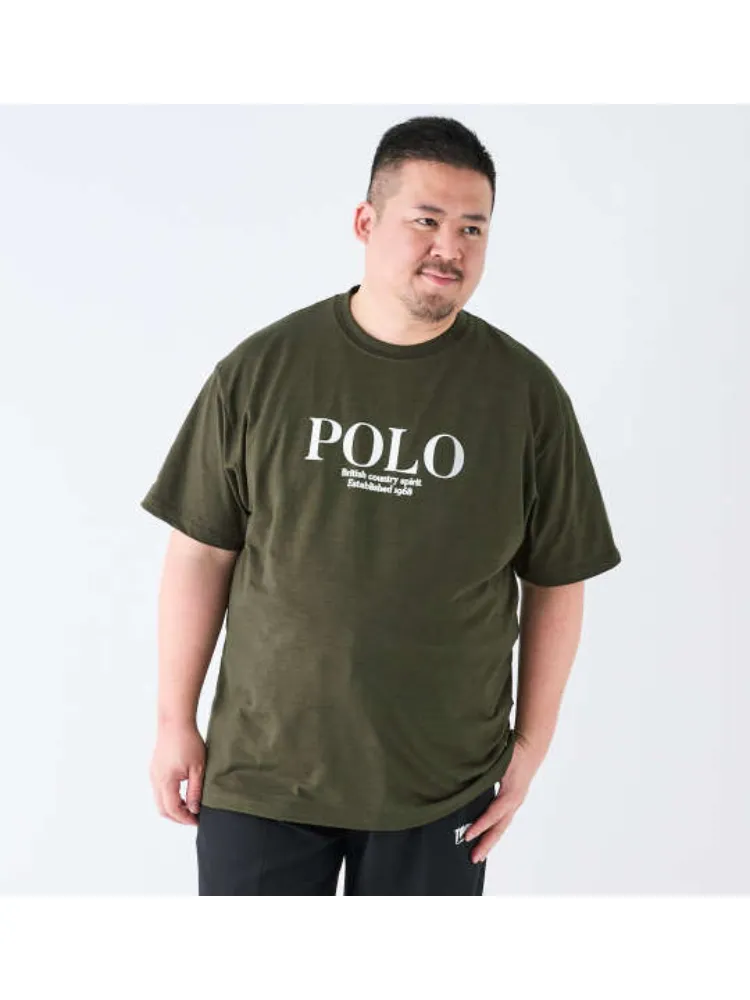 【POLOB.C.S(ポロ・ビーシーエス)】POLOクロスロゴスラブ天竺半袖Tシャツ＊カタログ商品