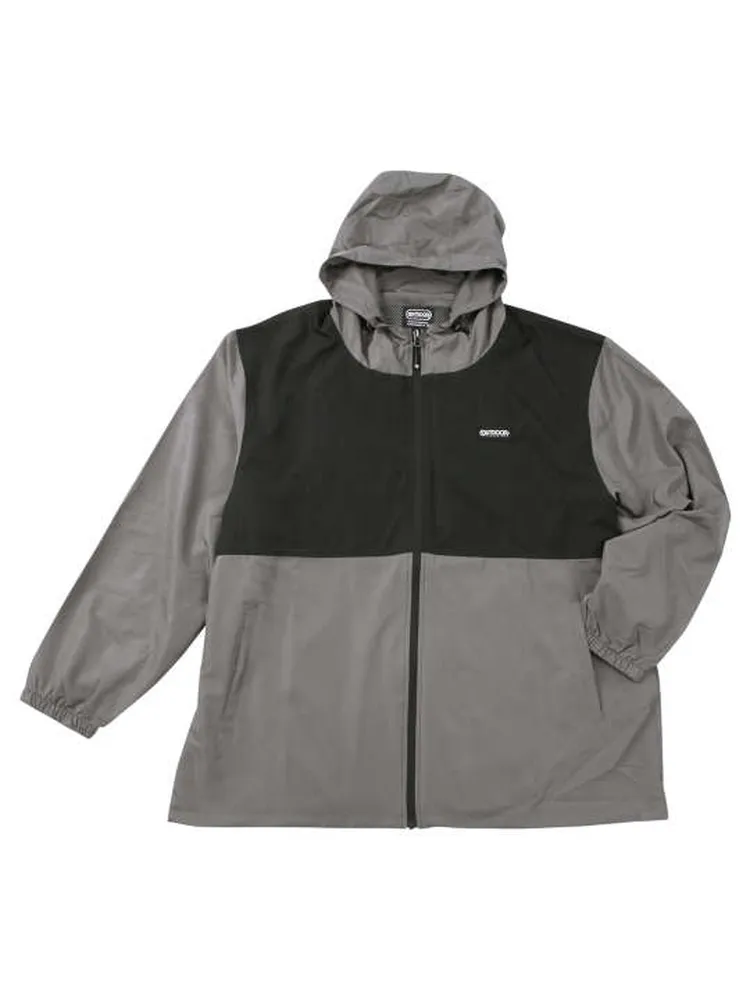 【OUTDOORPRODUCTS】【7L-8L】フルダルタフタ裏メッシュウインドブレーカー＊カタログ商品