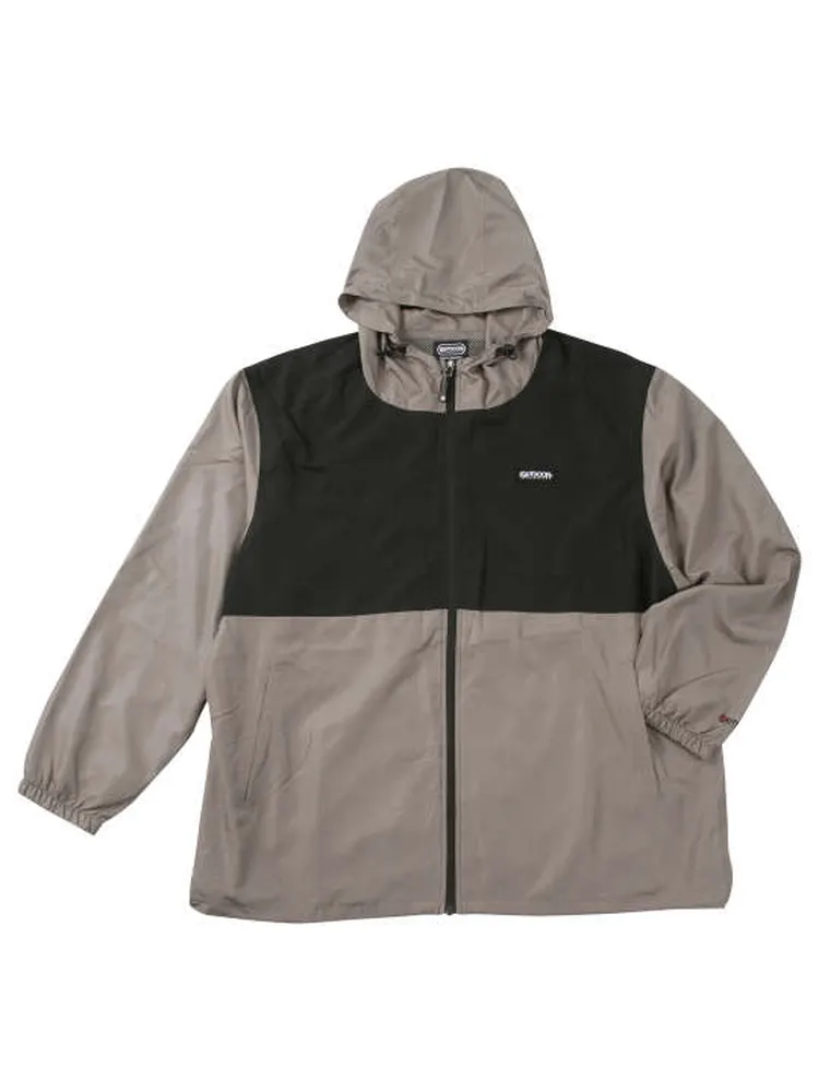 【OUTDOORPRODUCTS】【7L-8L】フルダルタフタ裏メッシュウインドブレーカー＊カタログ商品