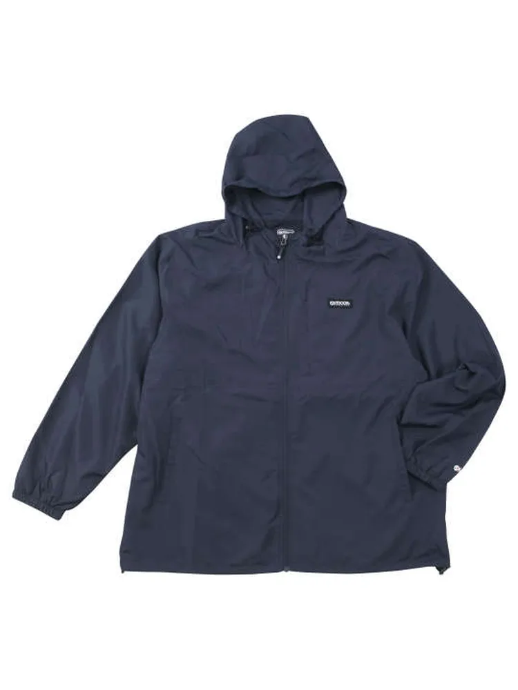 【OUTDOORPRODUCTS】【7L-8L】フルダルタフタ裏メッシュウインドブレーカー＊カタログ商品