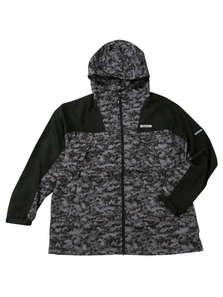 【OUTDOORPRODUCTS】【3L-6L】フルダルタフタ裏フィルム+裏メッシュジャケット＊カタログ商品