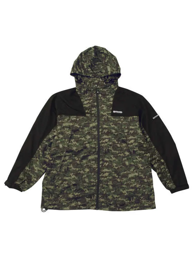 【OUTDOORPRODUCTS】【7L-8L】フルダルタフタ裏フィルム+裏メッシュジャケット＊カタログ商品