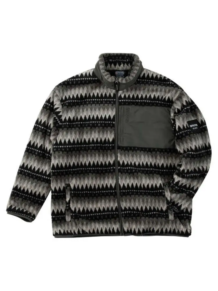 【OUTDOORPRODUCTS】【7L-8L】ボアフリース裏メッシュジャケット＊カタログ商品大きいサイズ