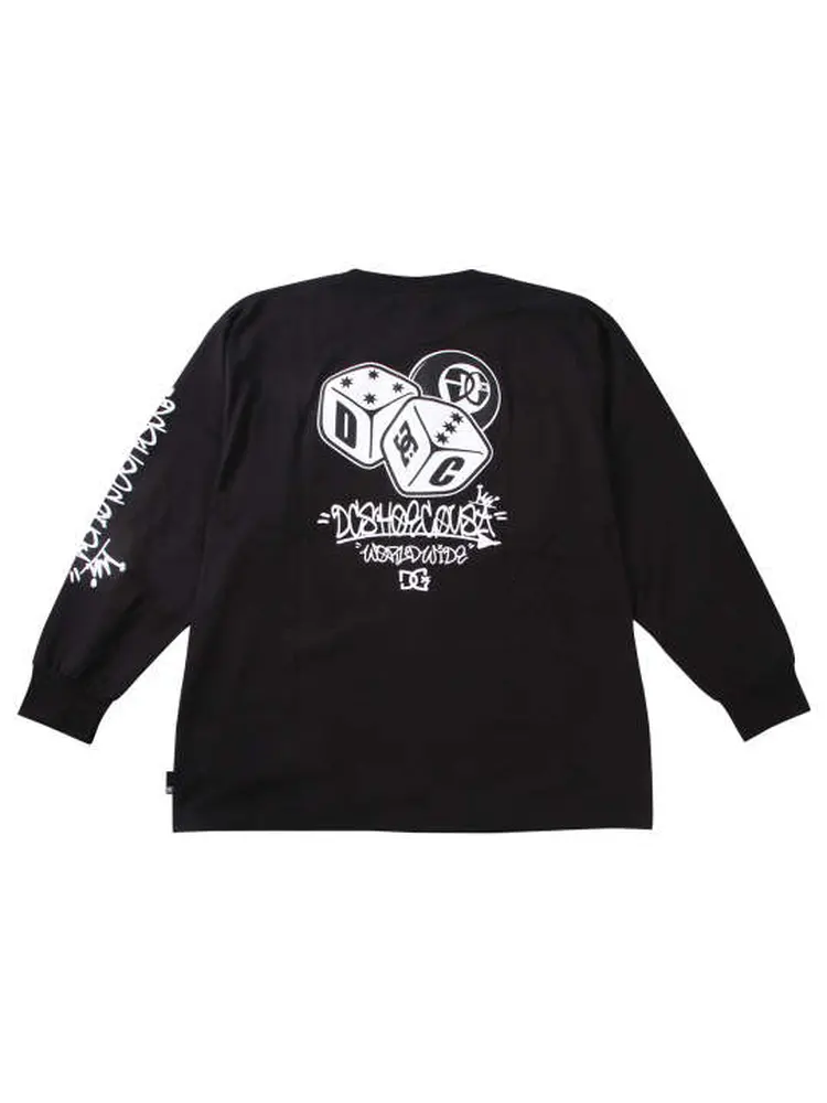 【DC-SHOES(ディーシーシューズ)】25GAME長袖Tシャツ＊カタログ商品大きいサイズ