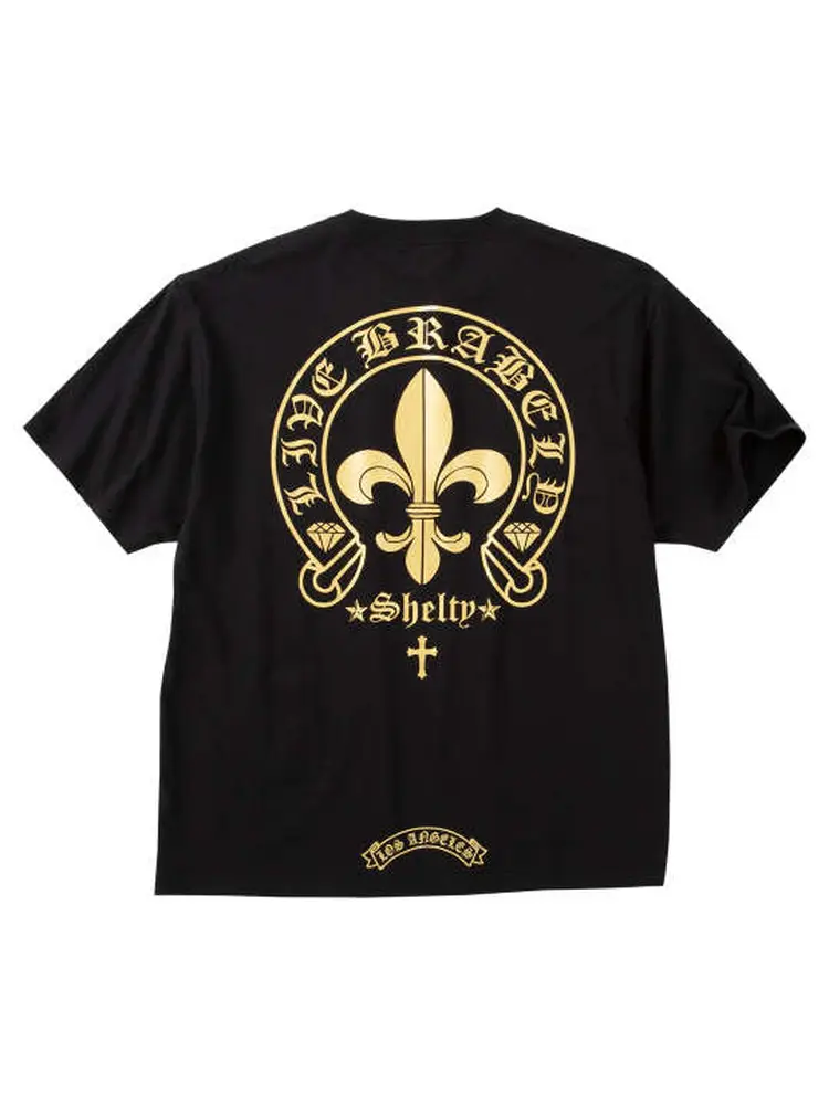 【SHELTY(シェルティ)】天竺プリントポケット付半袖Tシャツ＊カタログ商品大きいサイズ