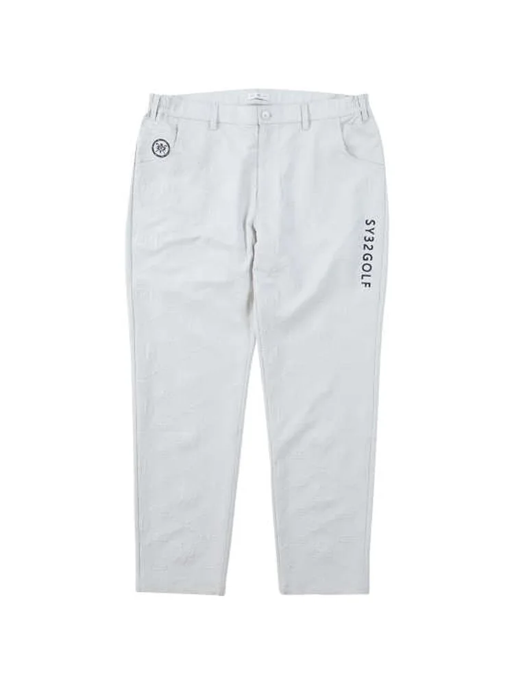 【SY32bySWEETYEARS(エスワイサーティトゥバイスィートイヤーズ)】エンボスストレッチパンツ＊カタログ商品大きいサイズ