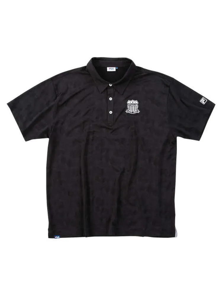 【FILAGOLF(フィラゴルフ)】メッシュカモフラジャガード半袖シャツ＊カタログ商品