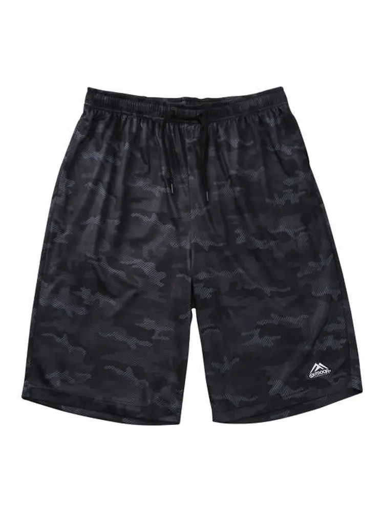 【OUTDOORPRODUCTS】【7L-8L】DRYメッシュカモフラ柄ハーフパンツ＊カタログ商品大きいサイズ