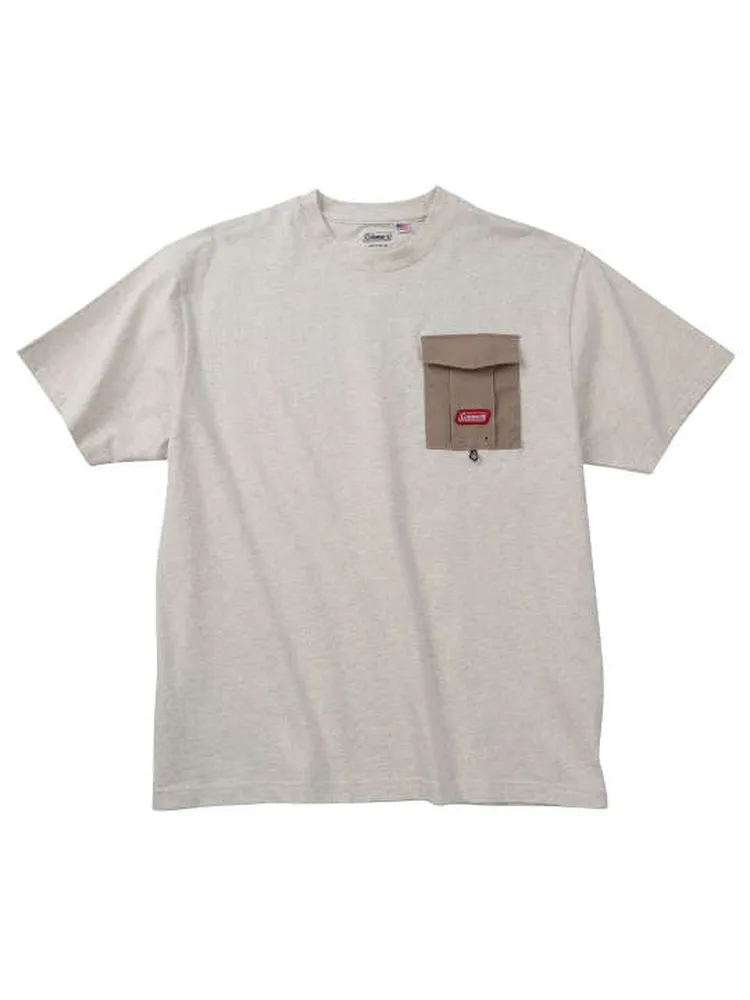 【Coleman(コールマン)】USAコットンポケット付半袖TシャツA＊カタログ商品大きいサイズ