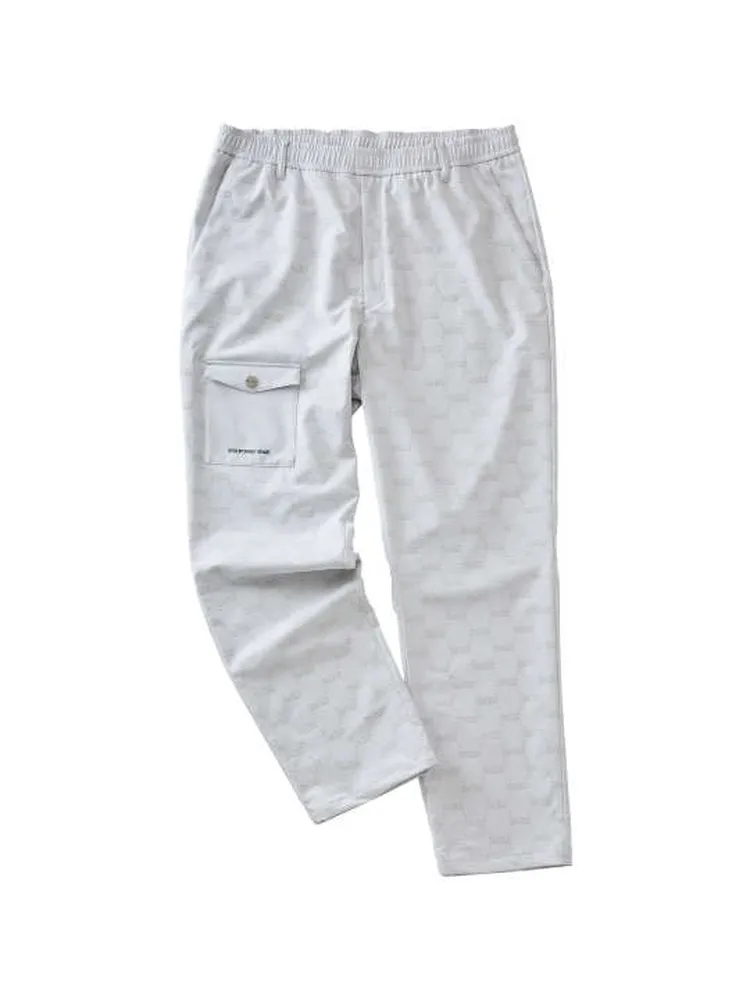 【SY32bySWEETYEARS(エスワイサーティトゥバイスィートイヤーズ)】フロッキーストレッチロングパンツ＊カタログ商品