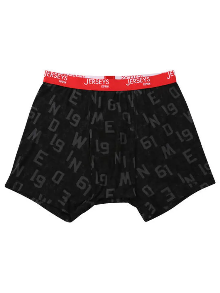 【EDWIN(エドウィン)】JERSYSローゲージストレッチプリントニットボクサーパンツ＊カタログ商品