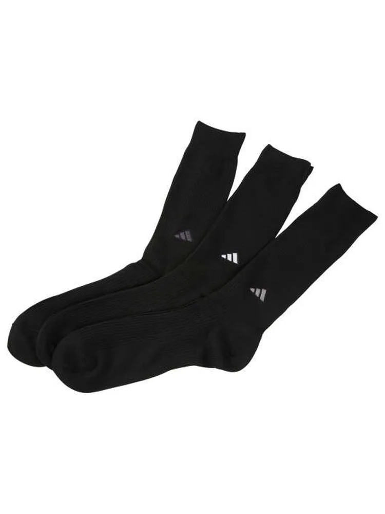 【adidas(アディダス)】3Pつま先かかと補強消臭クルー丈ソックス＊カタログ商品