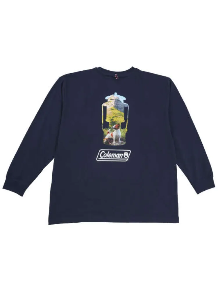 【Coleman(コールマン)】天竺ポケット付長袖Tシャツ＊カタログ商品