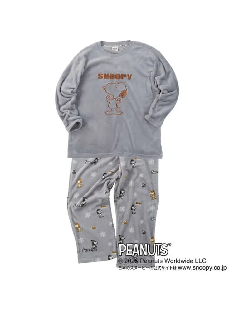 【PEANUTS】ふわもこスウェットセット＊カタログ商品