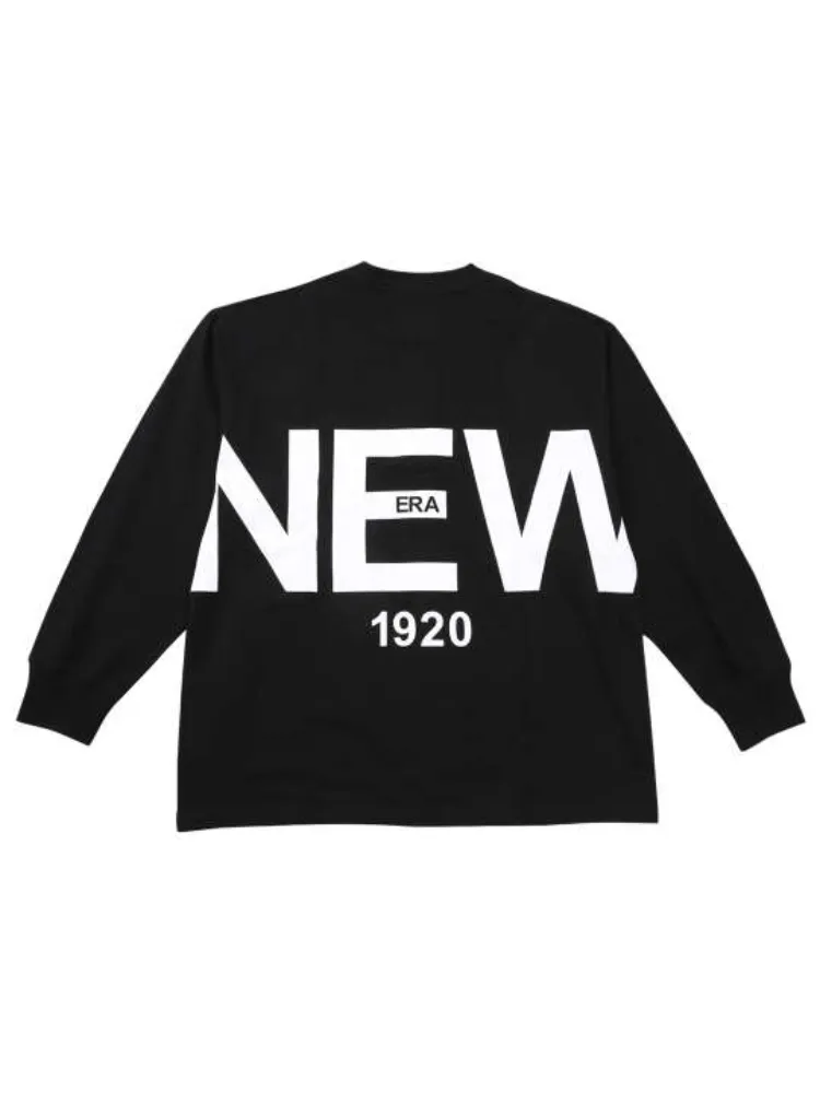 【NEWERA(ニューエラ)】ズームアップロゴ長袖Tシャツ＊カタログ商品