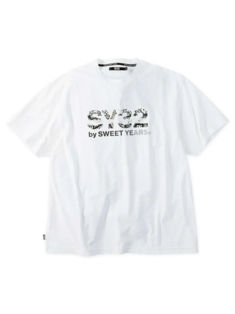 【SY32bySWEETYEARS(エスワイサーティトゥバイスィートイヤーズ)】ベーシックグラフィックロゴ半袖Tシャツ＊カタログ商品