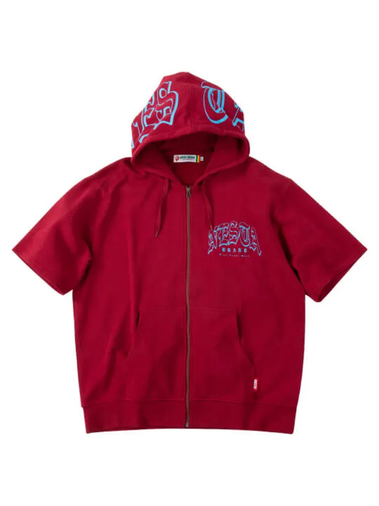 【NESTA-BRAND】半袖フルジップパーカー＊カタログ商品