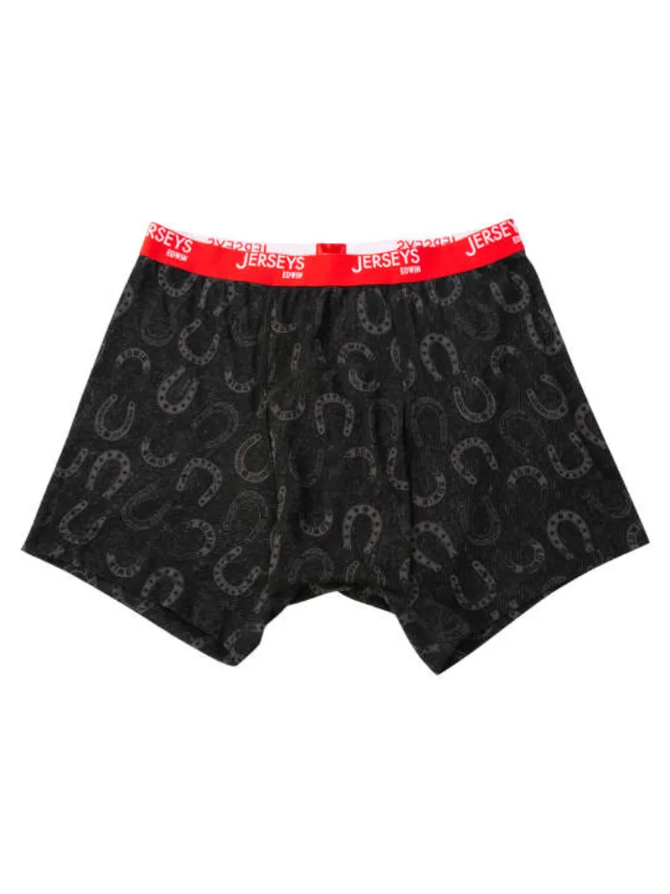 【EDWIN(エドウィン)】JERSYSストレッチフライスプリントニットボクサーパンツ＊カタログ商品