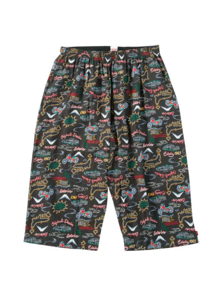 【EDWIN(エドウィン)】楊柳プリントステテコ＊カタログ商品