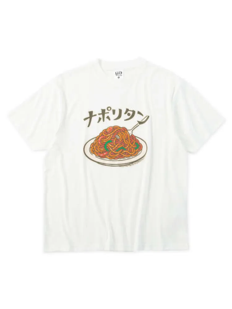 【レトロプリント】ナポリタン半袖Tシャツ＊カタログ商品