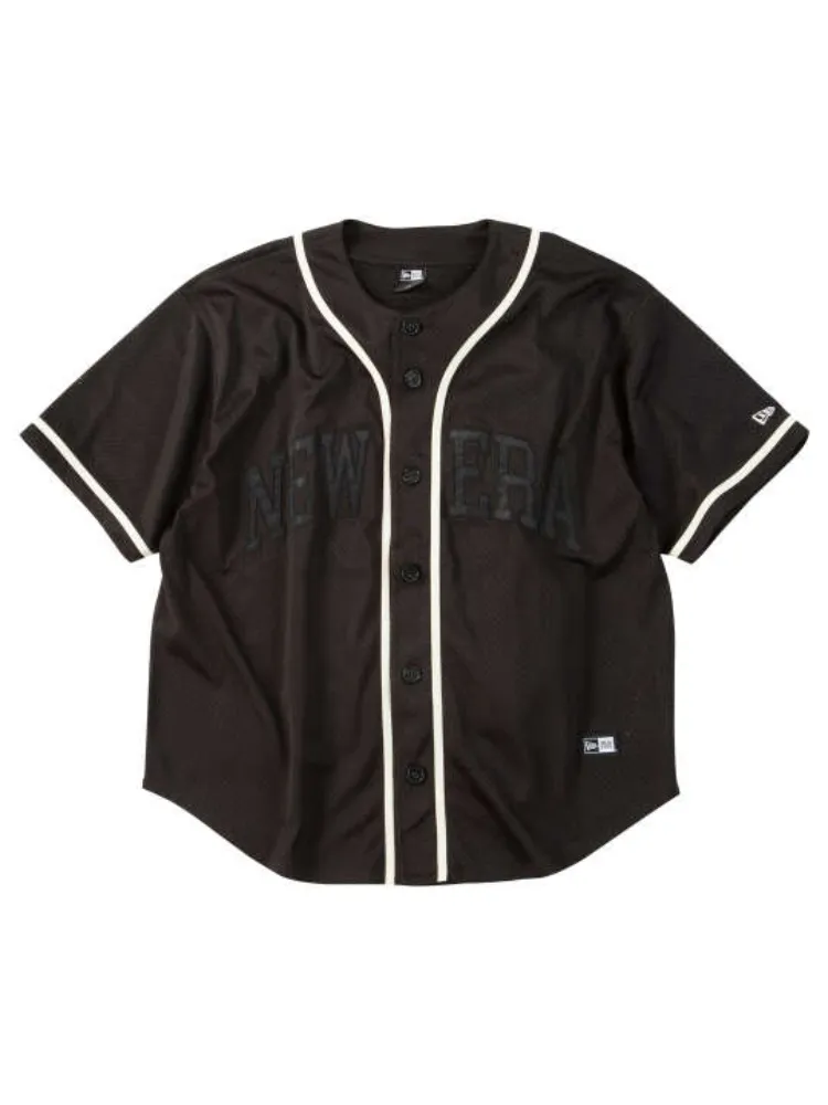 【NEWERA(ニューエラ)】メッシュベースボールシャツ＊カタログ商品
