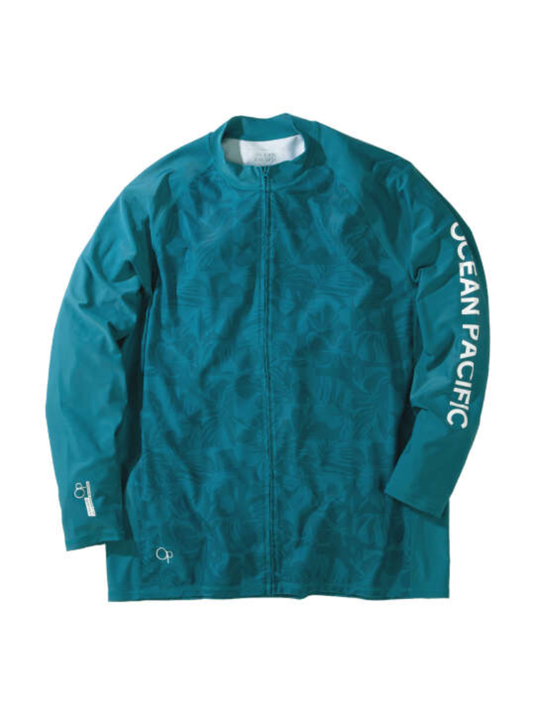 【OCEANPACIFIC】フルジップ長袖ラッシュガード＊カタログ商品