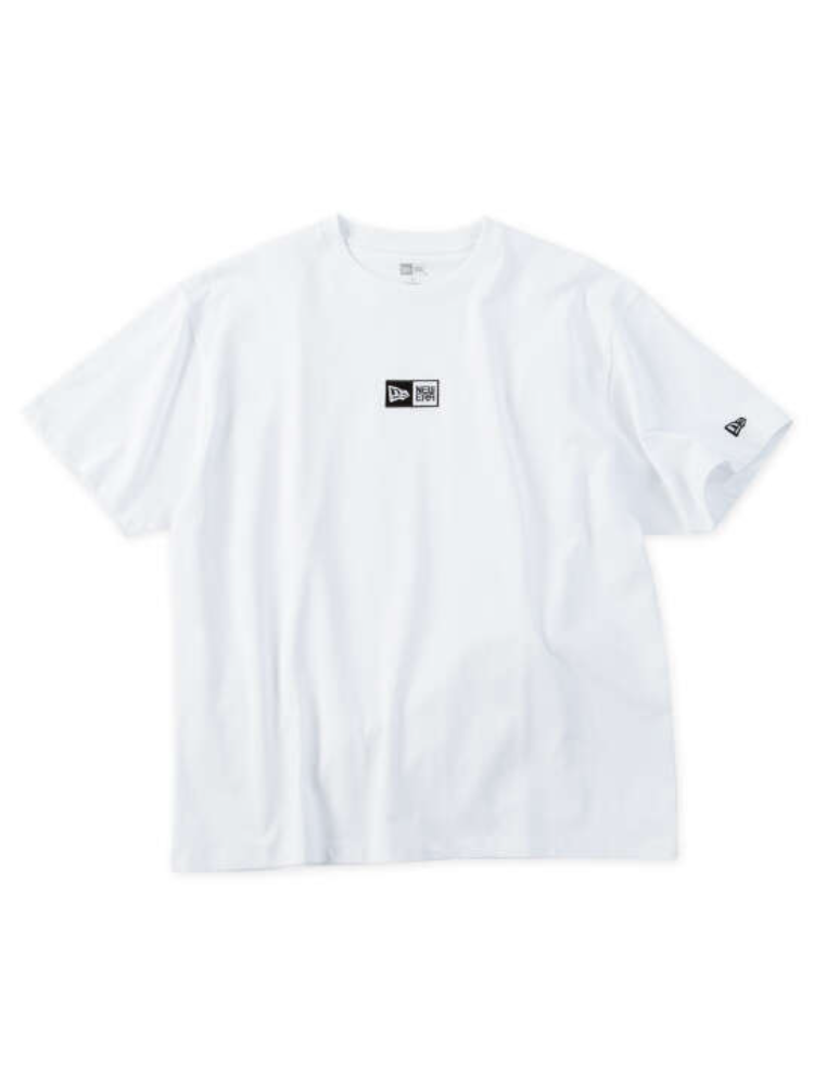 【NEWERA(ニューエラ)】ボックスロゴ刺繍半袖Tシャツ＊カタログ商品