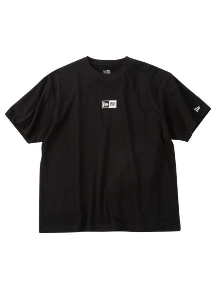 【NEWERA(ニューエラ)】ボックスロゴ刺繍半袖Tシャツ＊カタログ商品