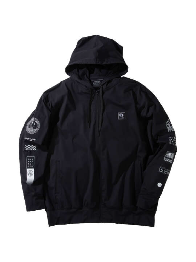 【OCEANPACIFIC】接触冷感ストレッチUV長袖フルジップパーカー＊カタログ商品