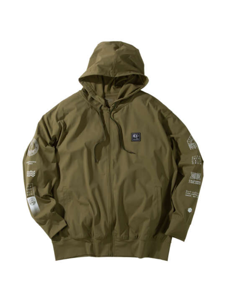 【OCEANPACIFIC】接触冷感ストレッチUV長袖フルジップパーカー＊カタログ商品