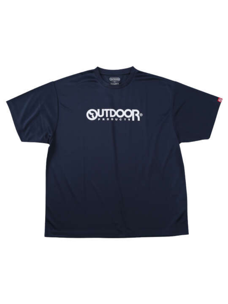 【OUTDOORPRODUCTS】【3L-6L】DRYメッシュ半袖TシャツA＊カタログ商品