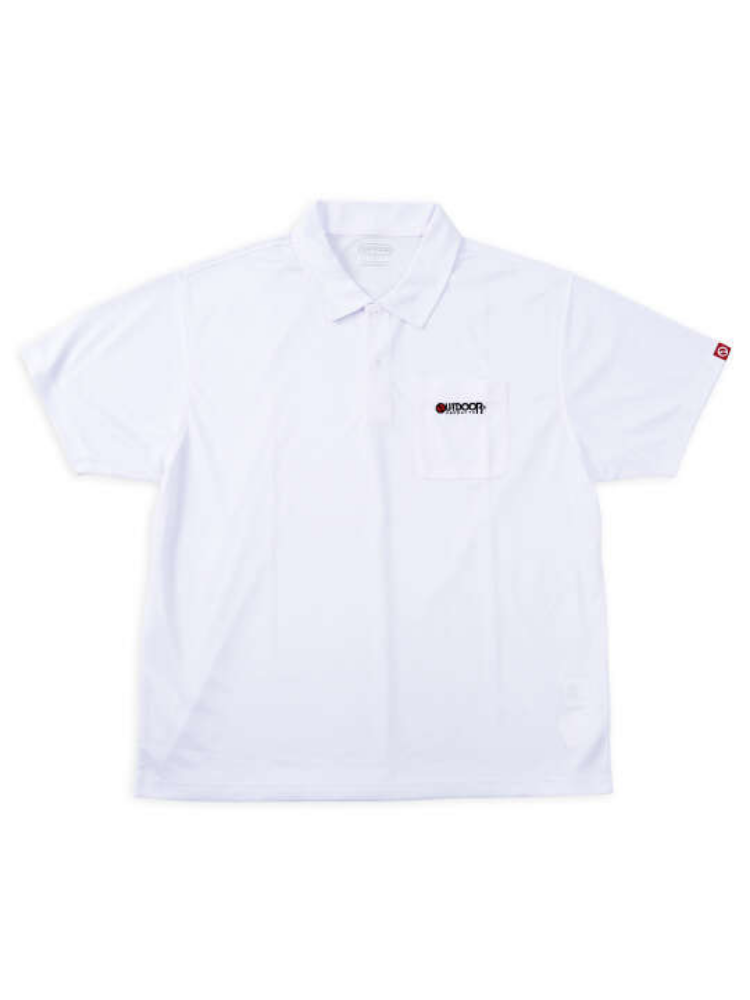 【OUTDOORPRODUCTS】【7L-8L】DRYメッシュ半袖ポロシャツ＊カタログ商品