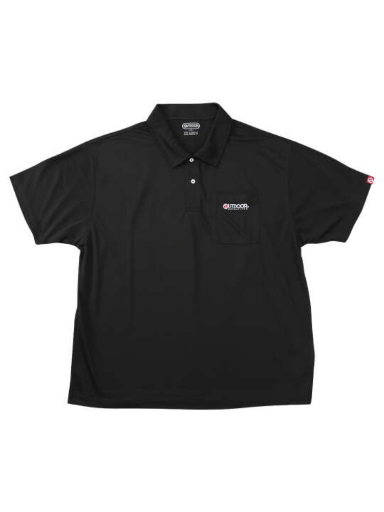【OUTDOORPRODUCTS】【7L-8L】DRYメッシュ半袖ポロシャツ＊カタログ商品