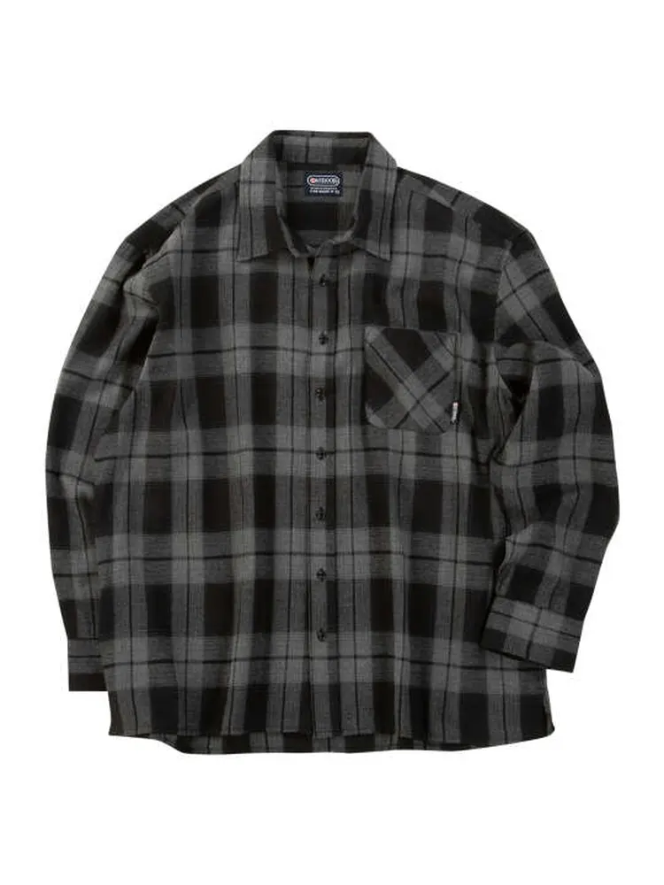 【OUTDOORPRODUCTS】【7-8L】ビエラチェック長袖シャツ＊カタログ商品