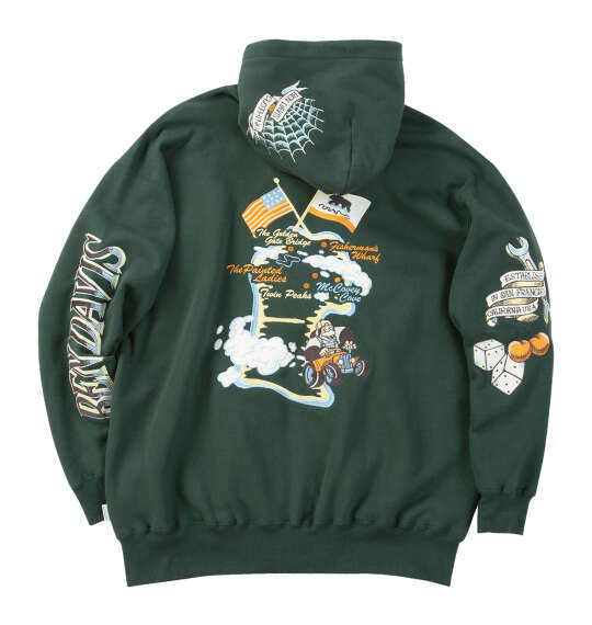 【BENDAVIS(ベンデイビス)】スーベニアフルジップパーカー＊カタログ商品