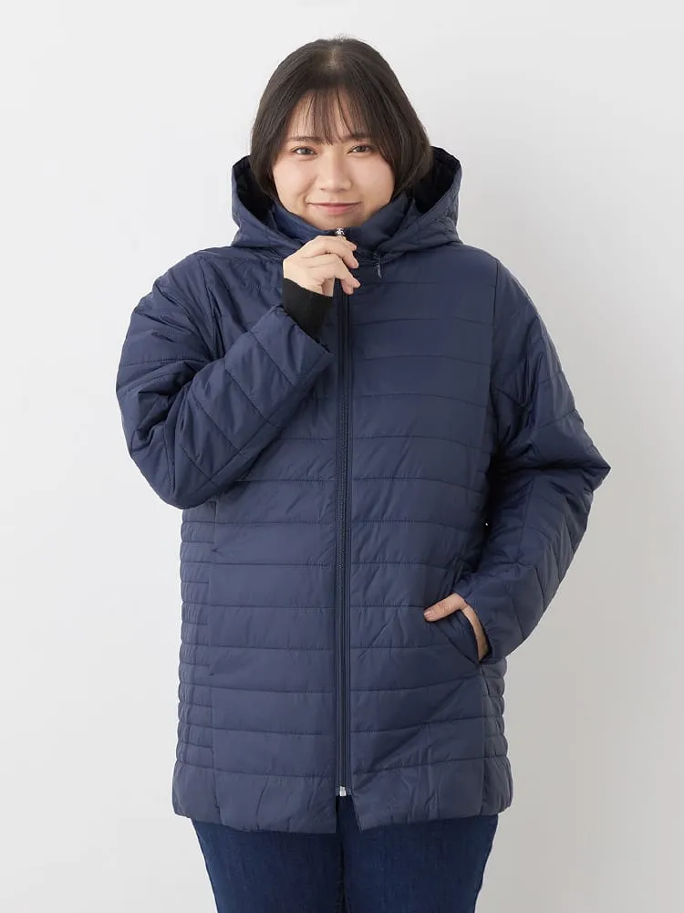 極美品♡ルネ♡中綿コート スタンドカラー中綿ロングコート [K1148] - レディースファッション